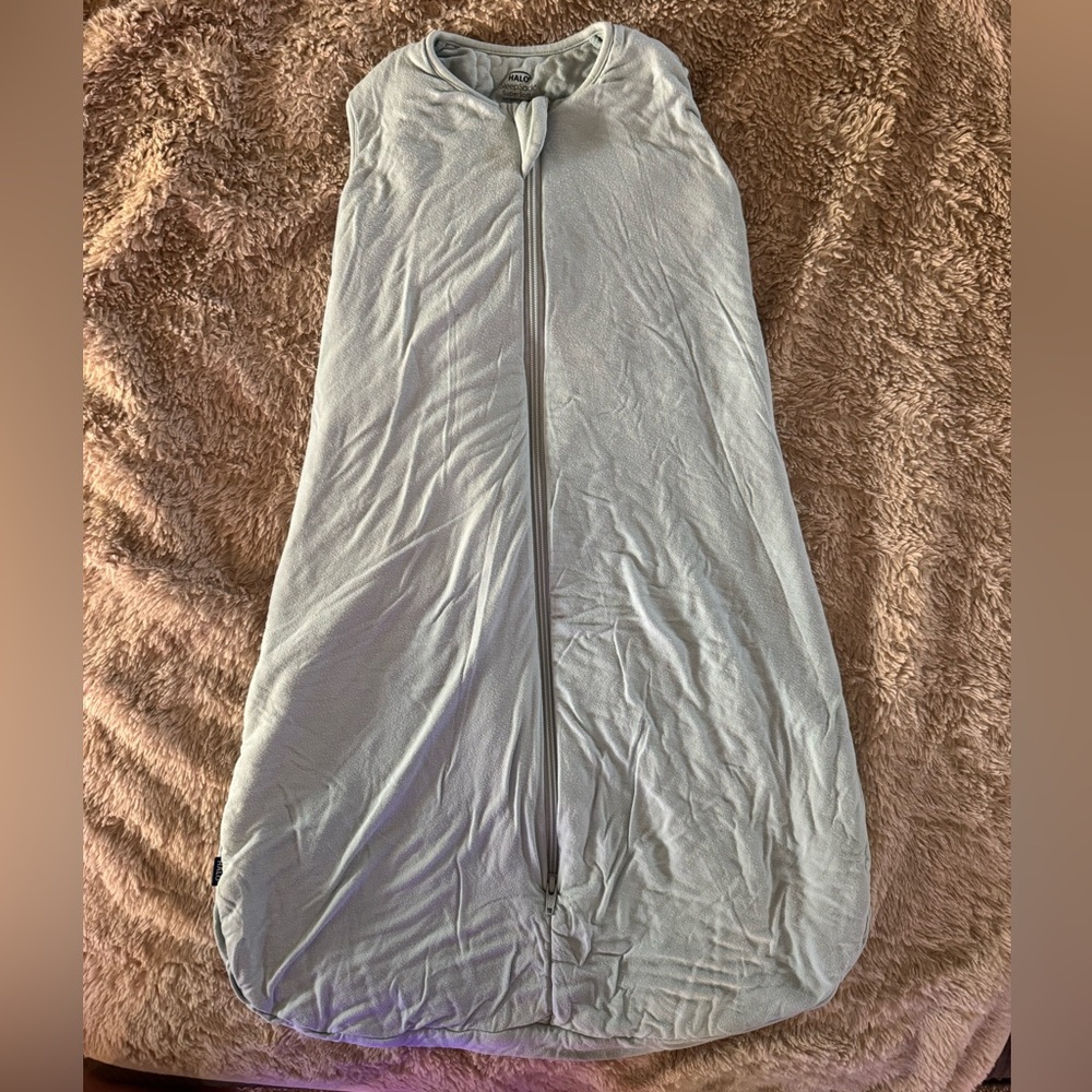 Halo Green Kids Sleep Sack Size Medium 6-12 months 1.5 TOG